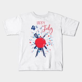 Happy 4th of July Kids T-Shirt